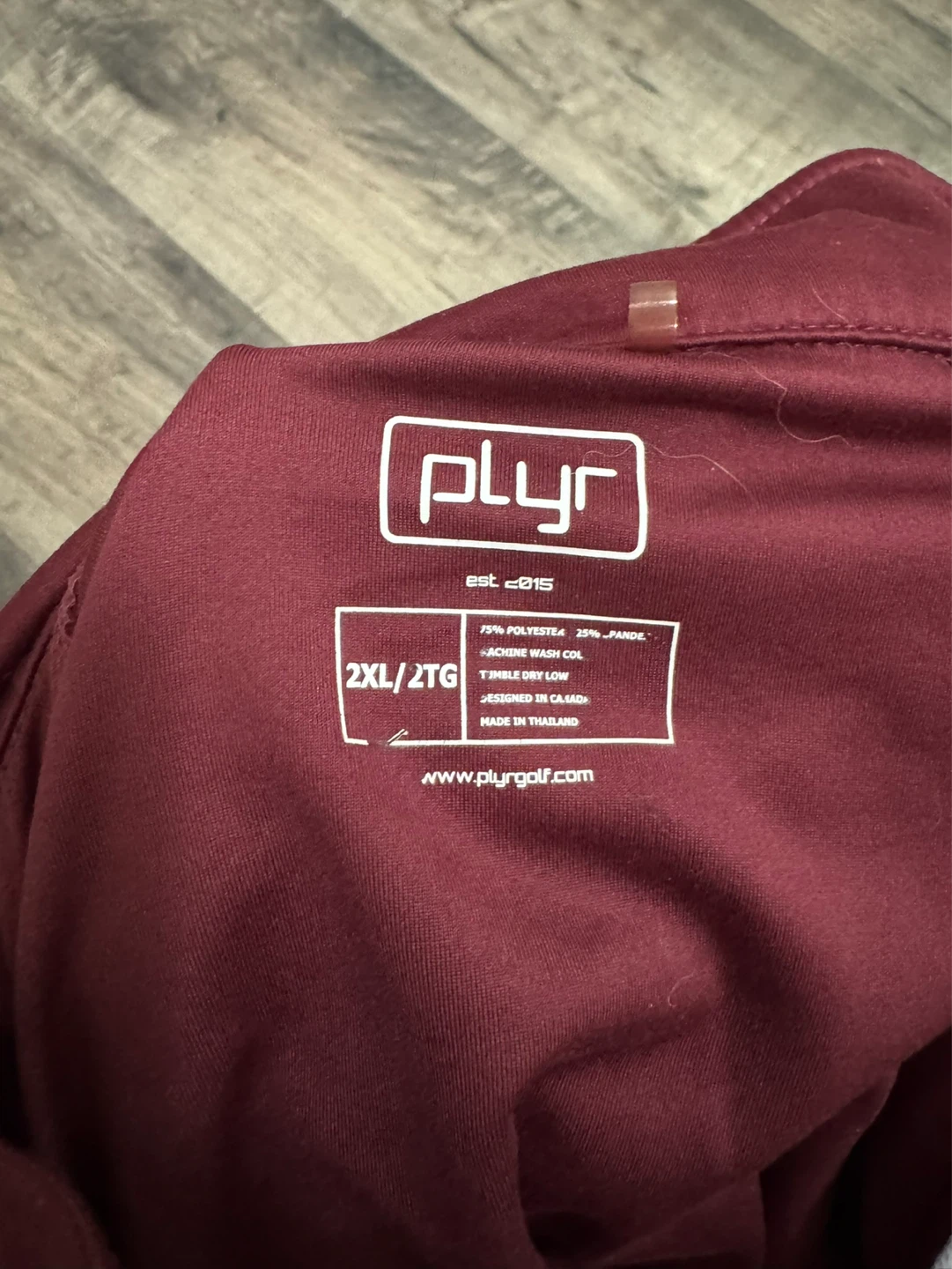 Plyn Golf 1/4 Zip Pullover - 2XL- Dakota Dunes - photo 2