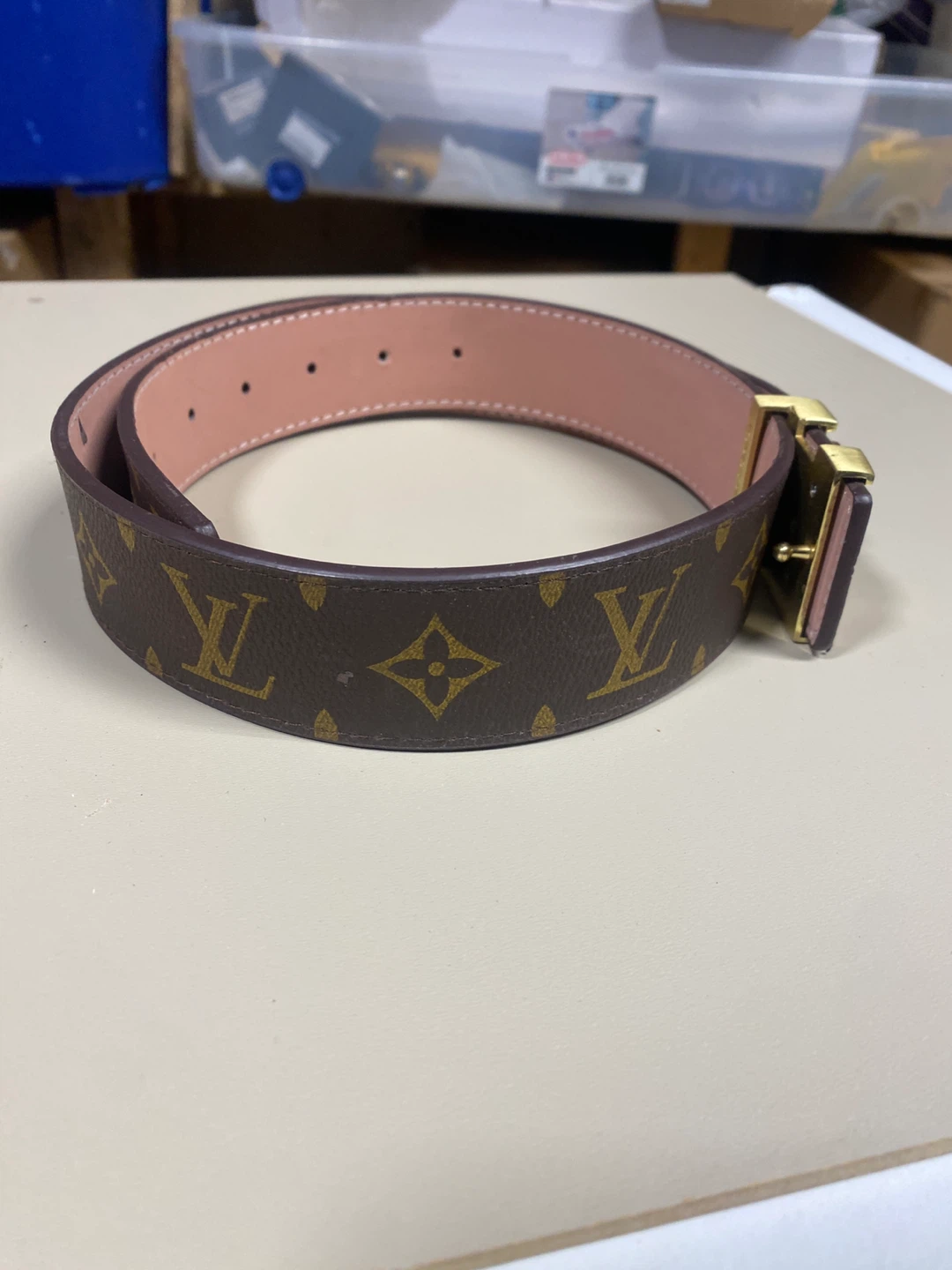 Monogram Belt Size 95/38 - photo 4