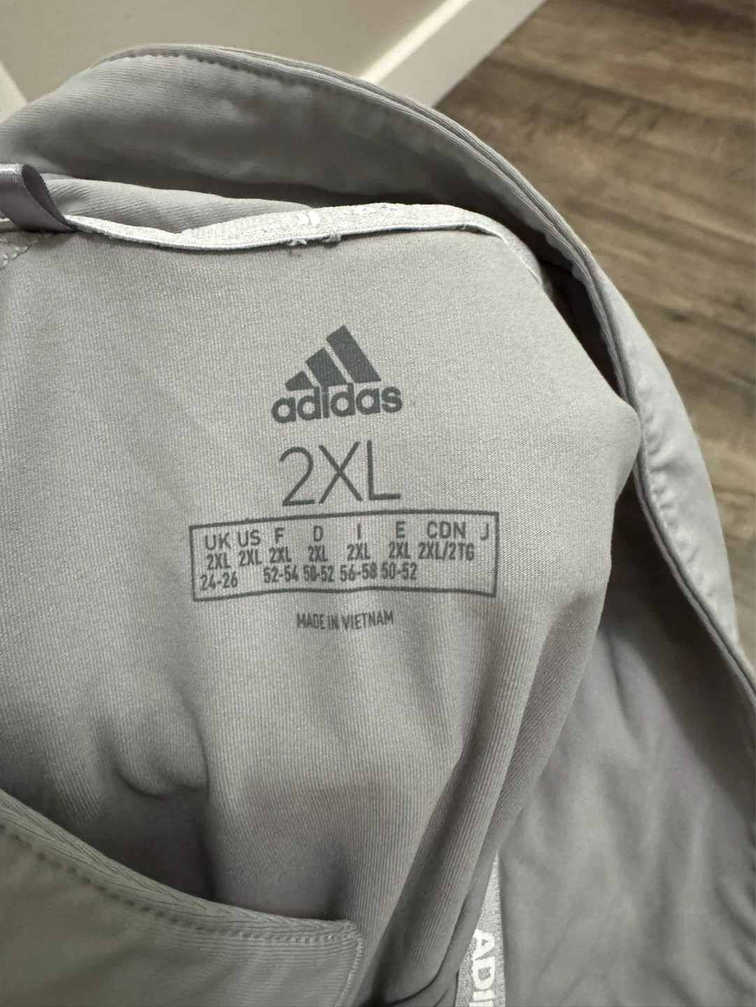 Adidas 2XL Golf Polo Shirt - Grey- Dakota Dunes - photo 3