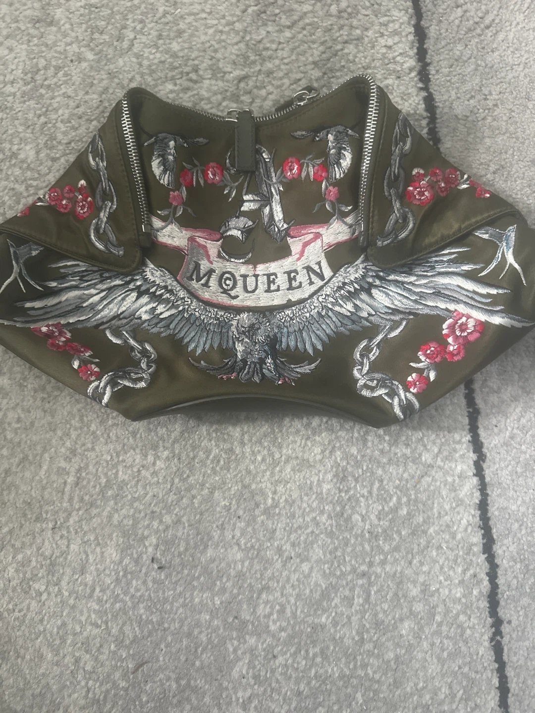 Alexander McQueen Embellished Clutch