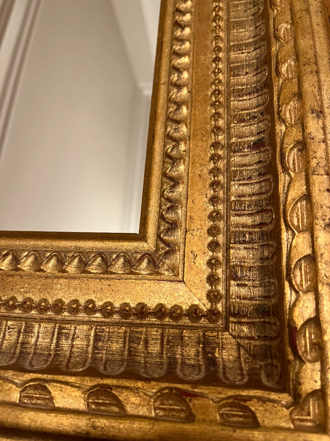 Gold Ornate Framed Mirror - photo 3