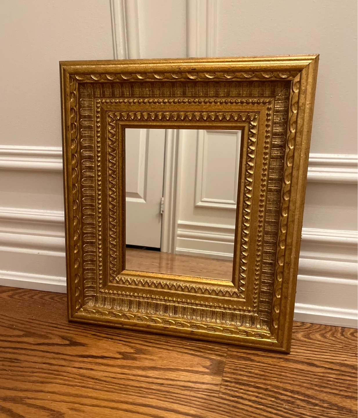 Gold Ornate Framed Mirror