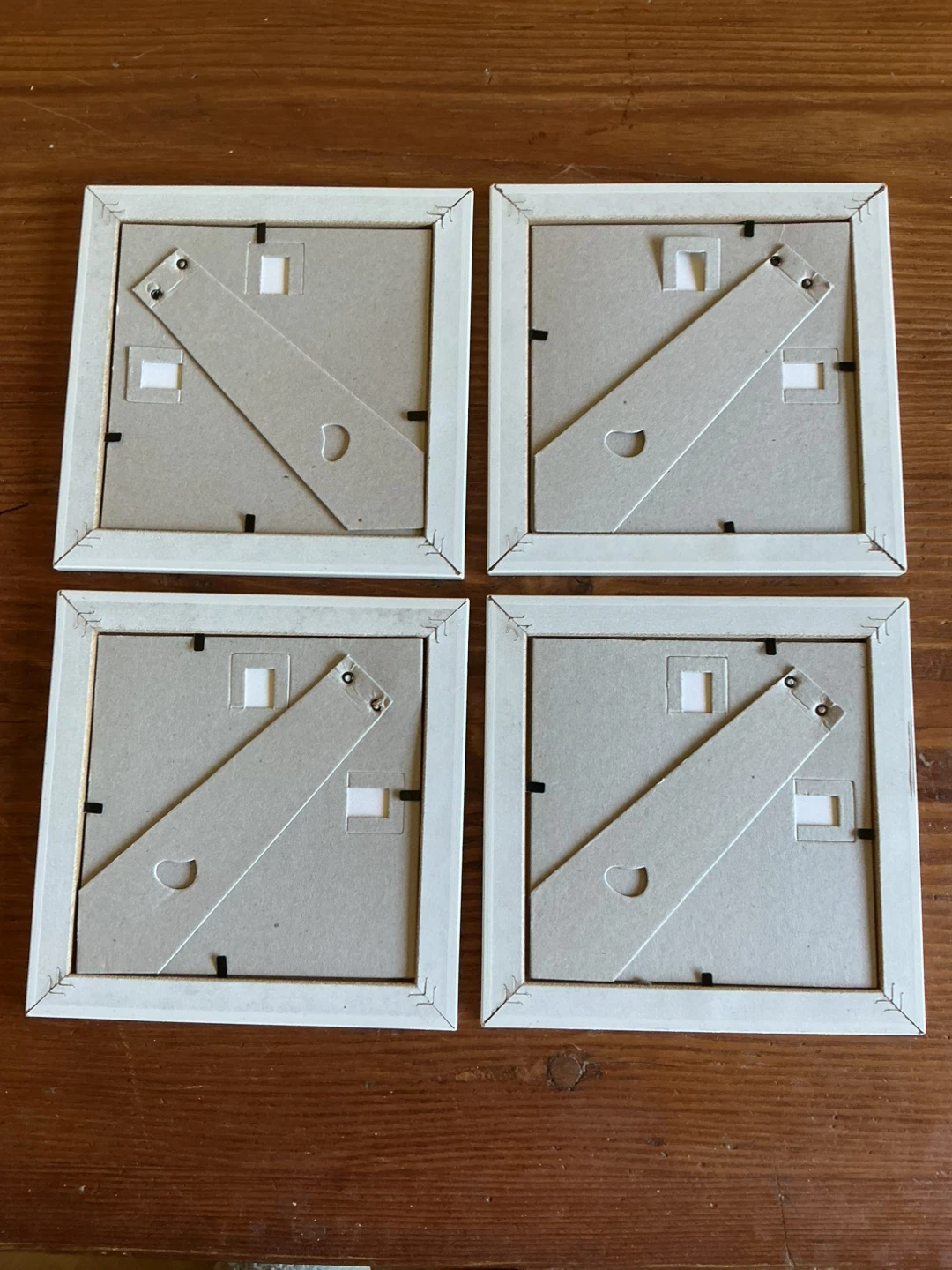 Set of 4 White Lavender Picture Frames - photo 2