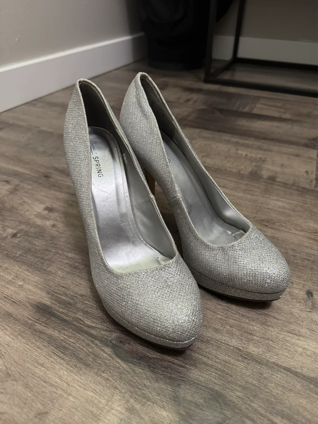 Silver Glitter Heels - photo 2