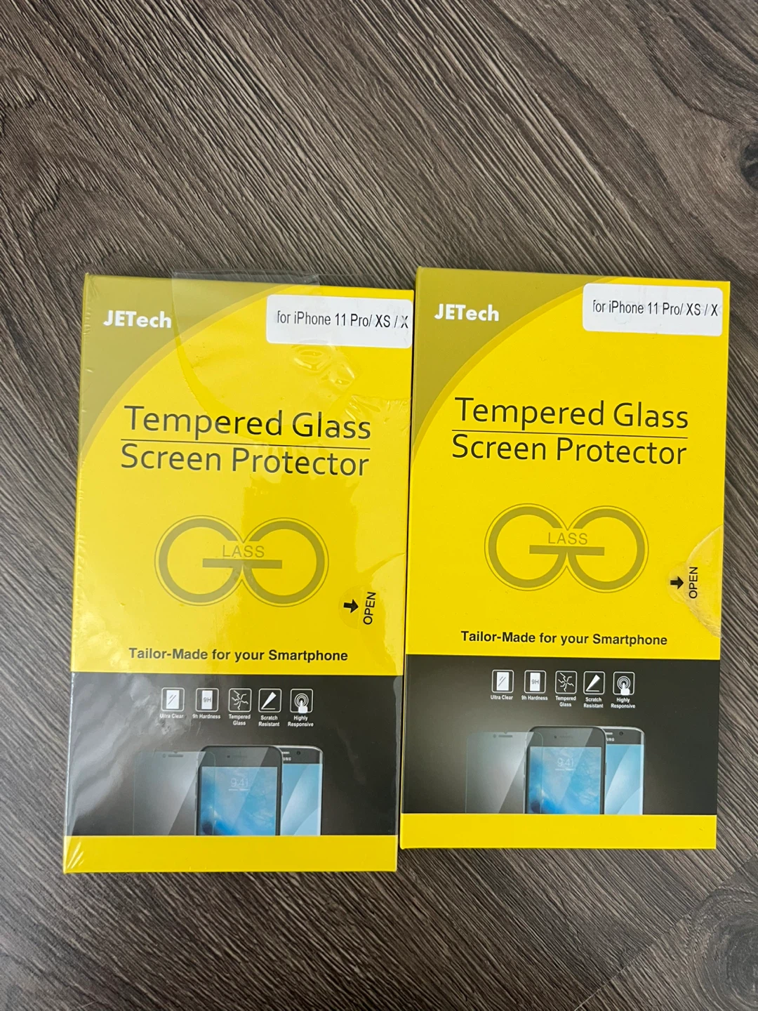 Jetech Tempered Glass Screen Protector for iPhone 11 Pro/XS/X
