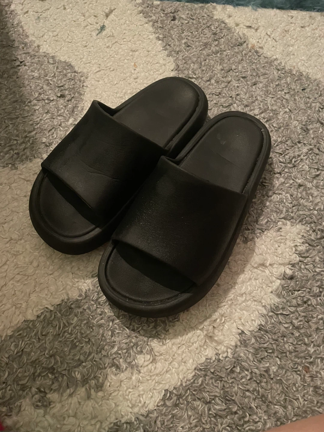 Black Slides size 6