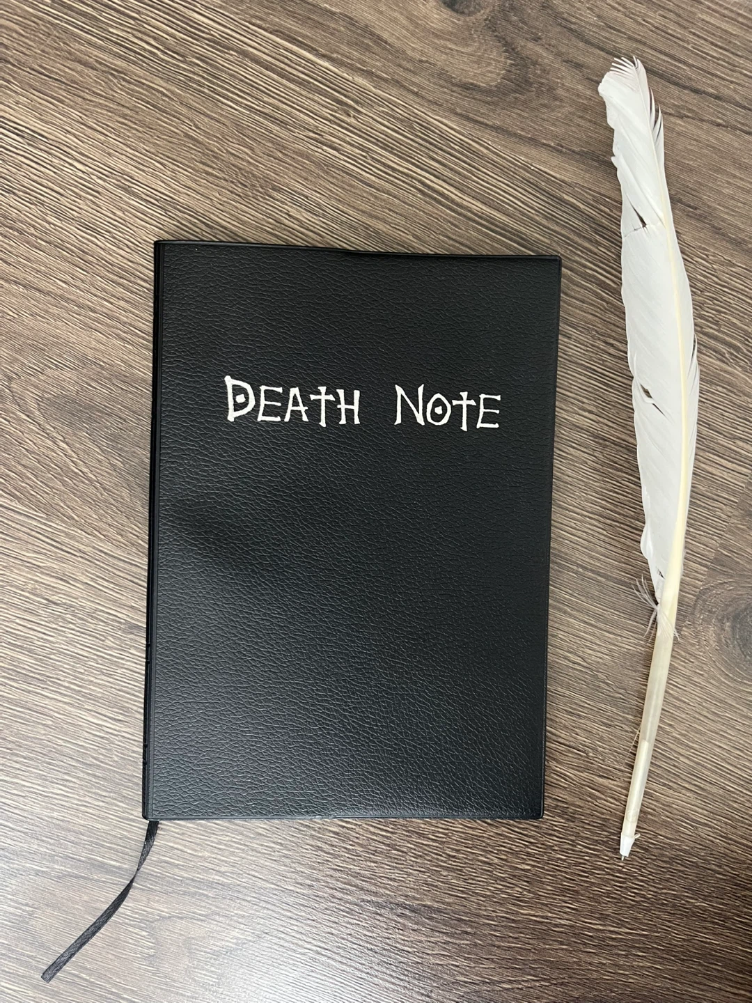 Death Note Notebook with Feather Pen