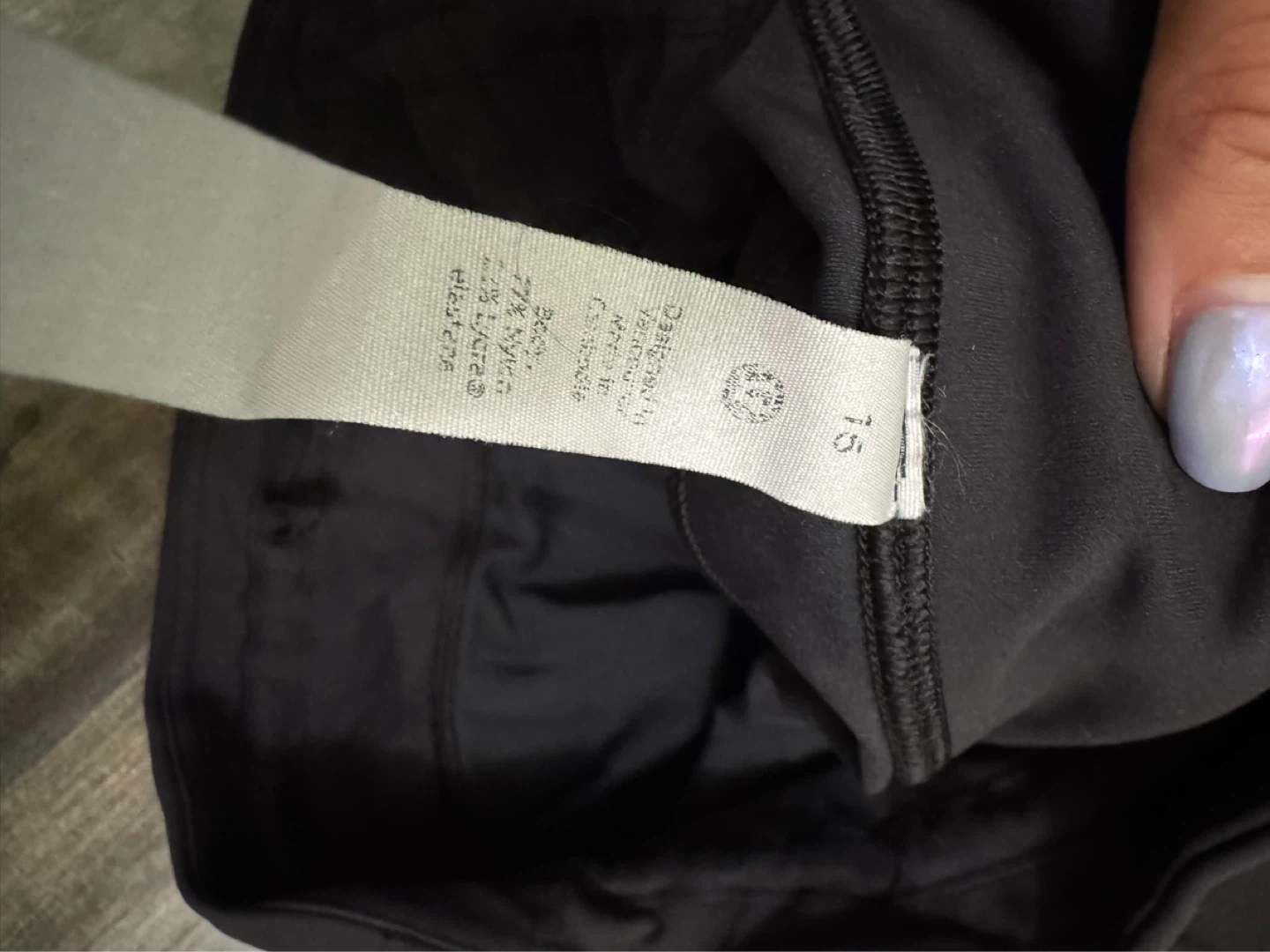 Lululemon Black Wunder Under High-Rise Tights Size 16 - photo 3