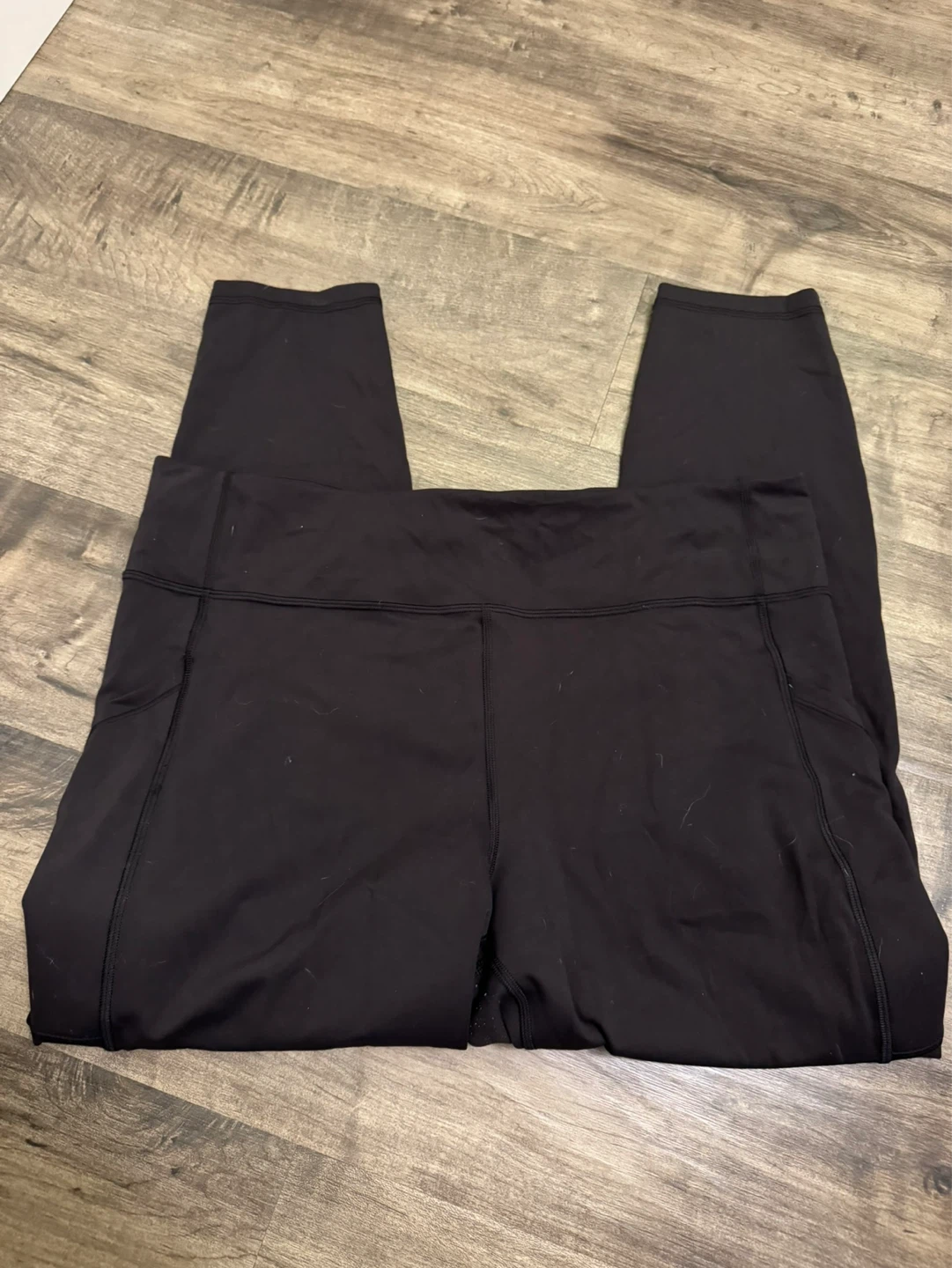 Lululemon Black Wunder Under High-Rise Tights Size 16