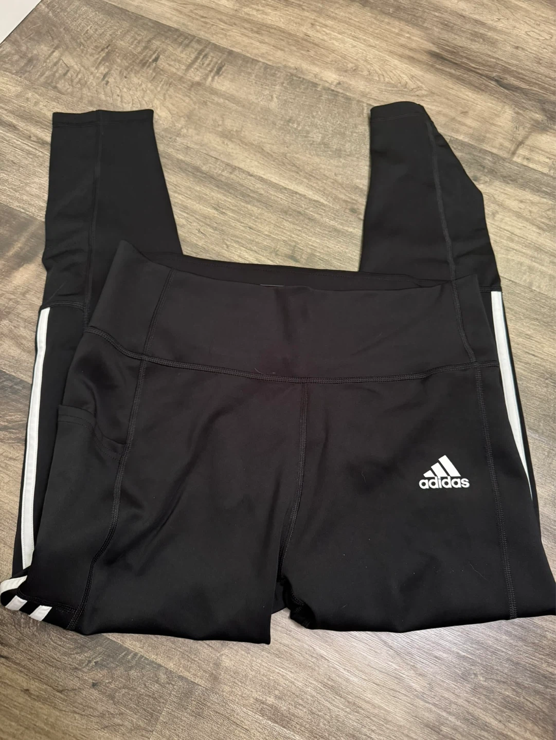Adidas Black Tights Size L