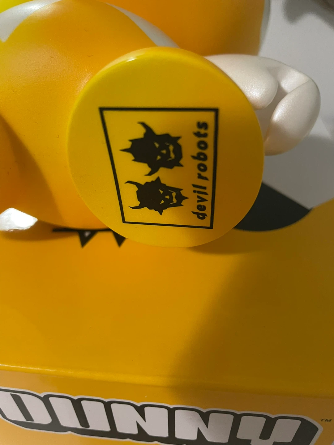 Kidrobot Eggy Dunny Devilrobots Vinyl Toy - photo 3
