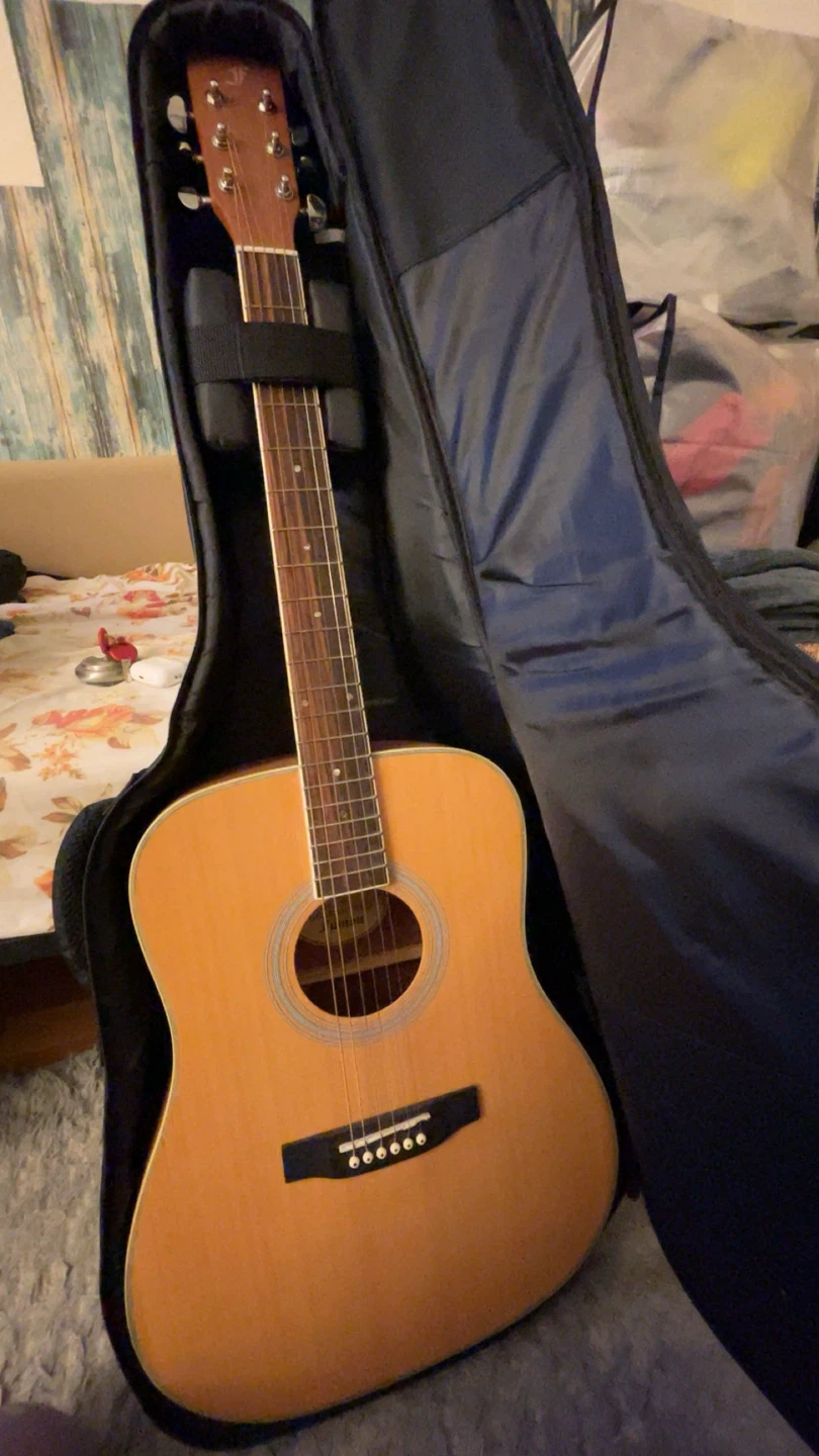 Acoustic Guitar with Gig Bag and Accessories
