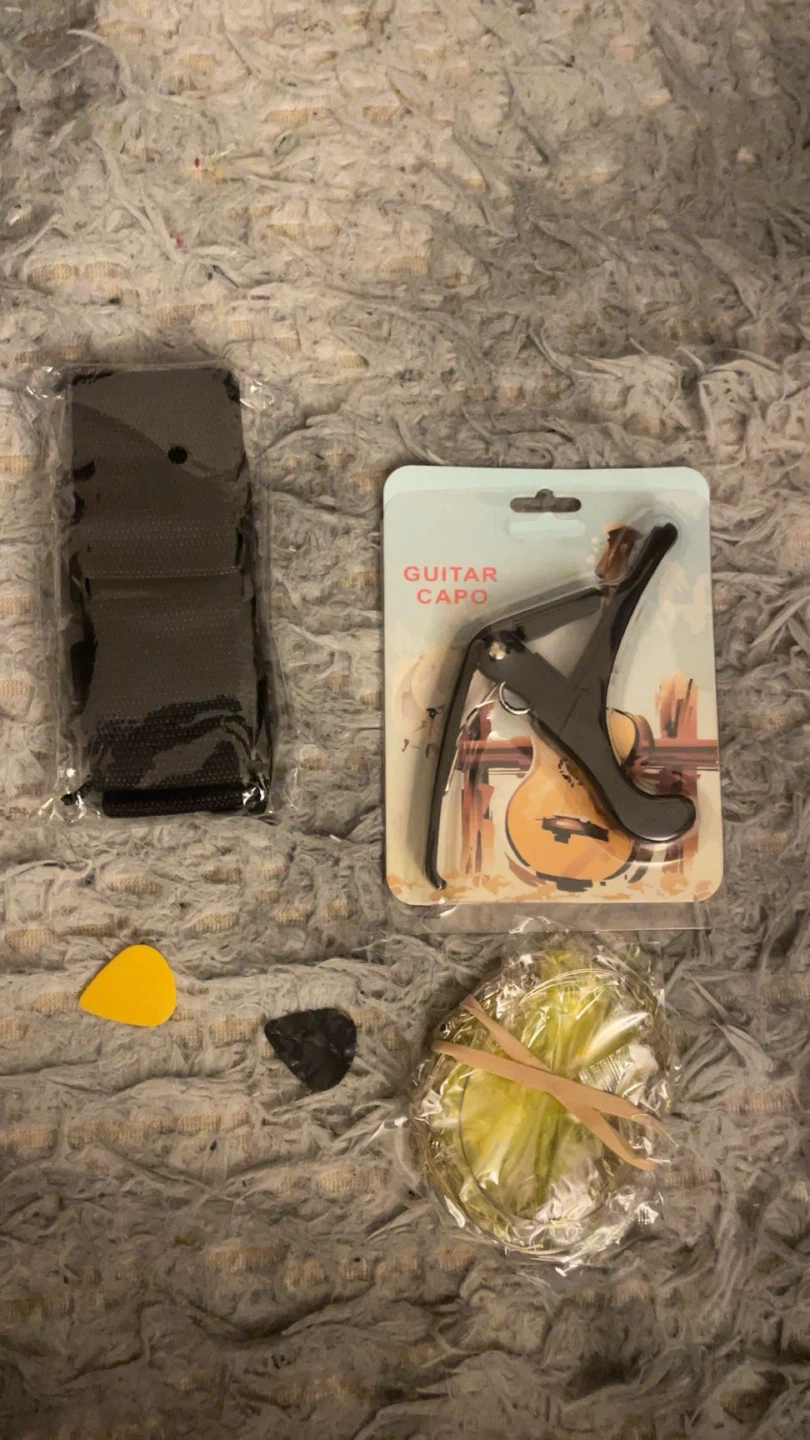 Acoustic Guitar with Gig Bag and Accessories - photo 2