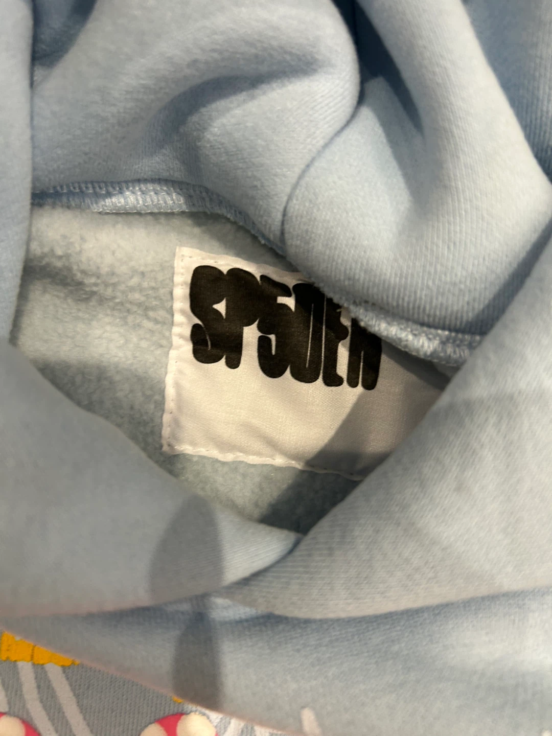 SPIDER Light Blue Hoodie - photo 2
