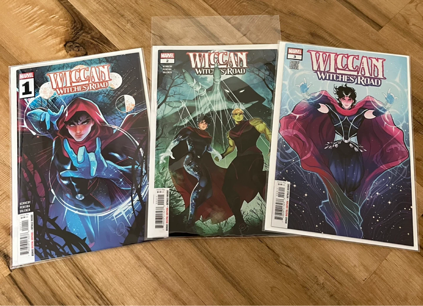 Wiccan Witches’ Road #1-3 Comic Books