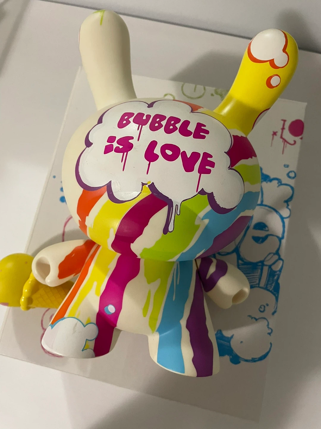 Designer Art Toy - Bubble is Love