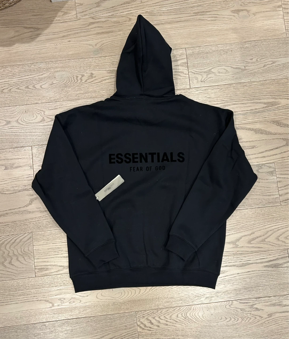Fear of God Essentials Hoodie Black - photo 2