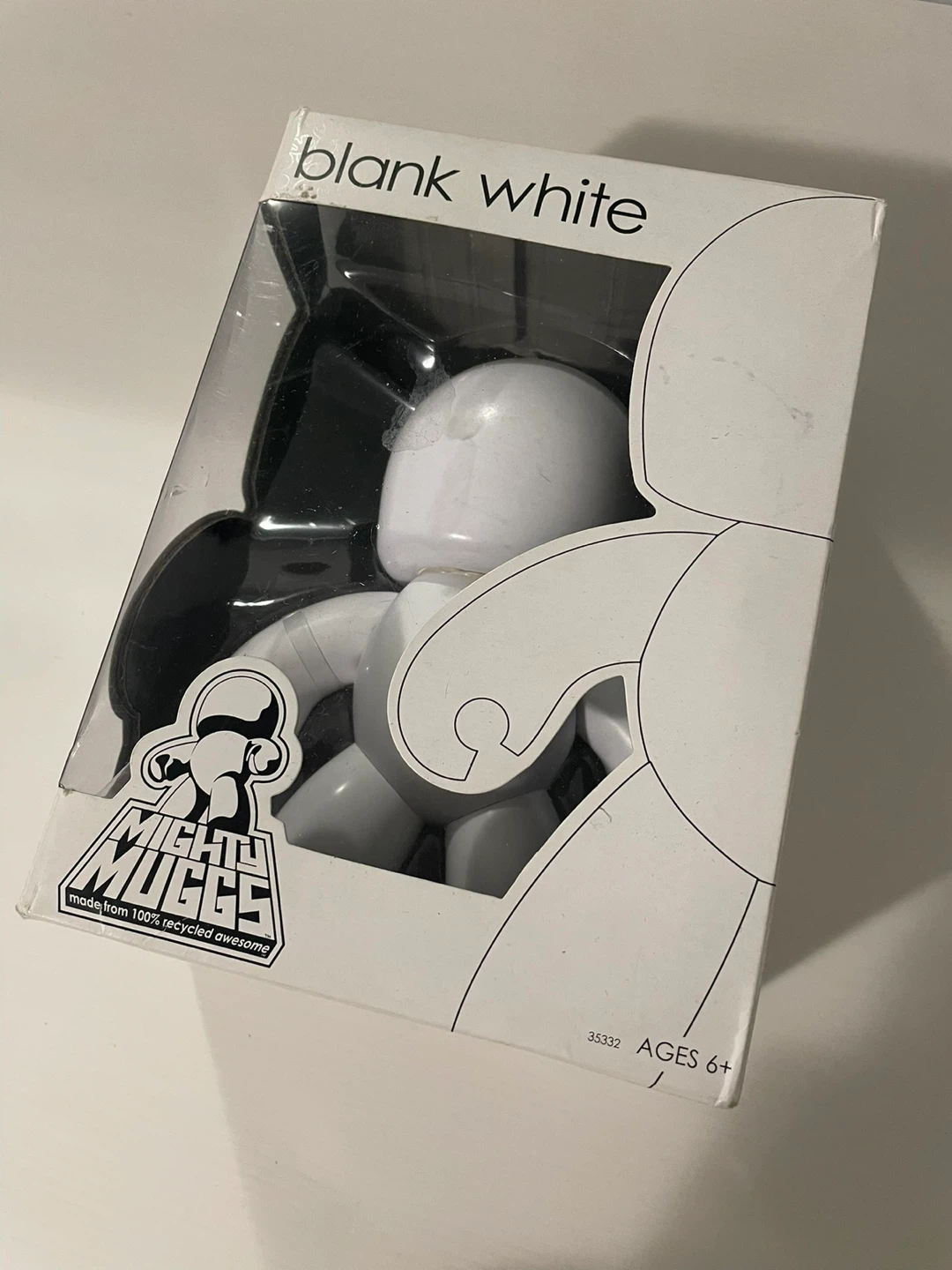 Mighty Muggs Blank White Figure - photo 2