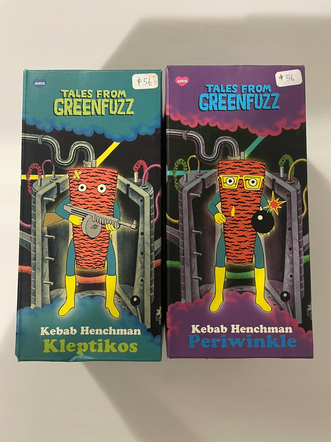 Kebab Henchman Figures - Kleptikos & Periwinkle
