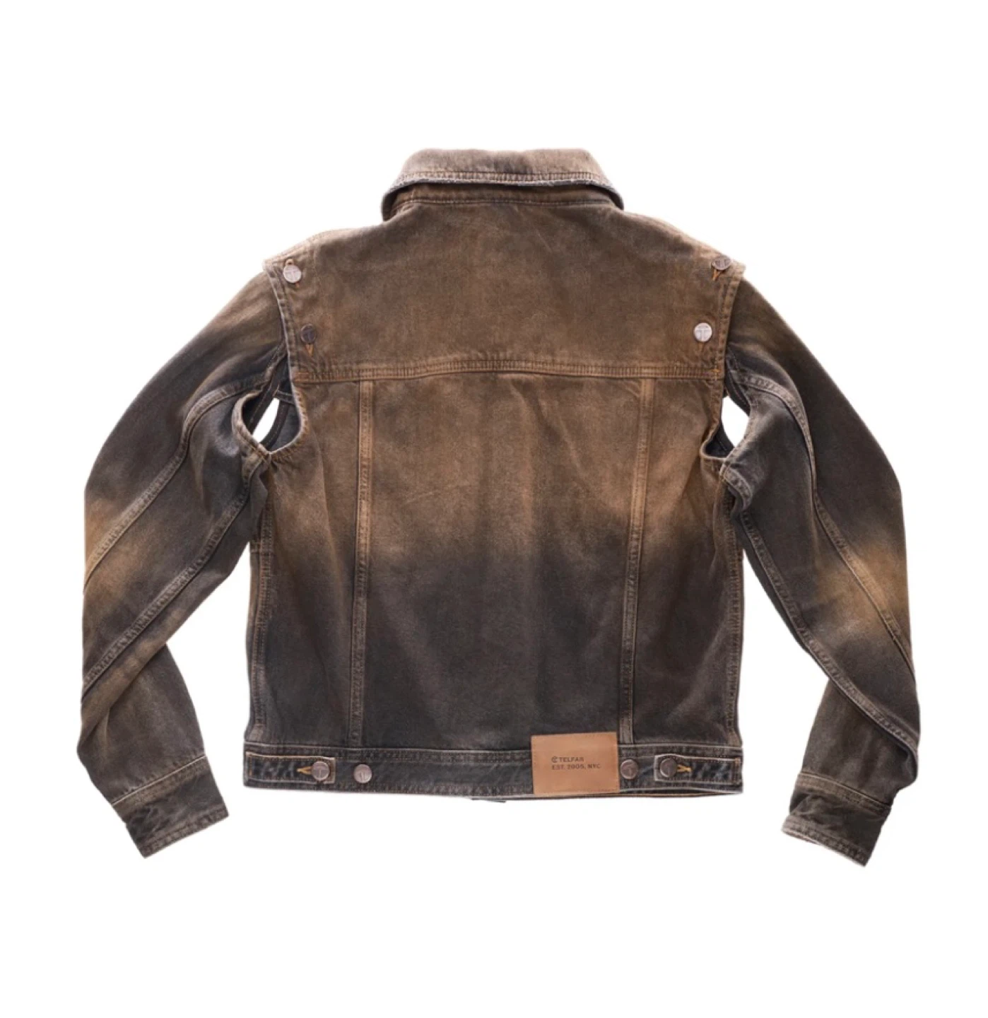 Telfar Dirty Detachable Jean Jacket - photo 2