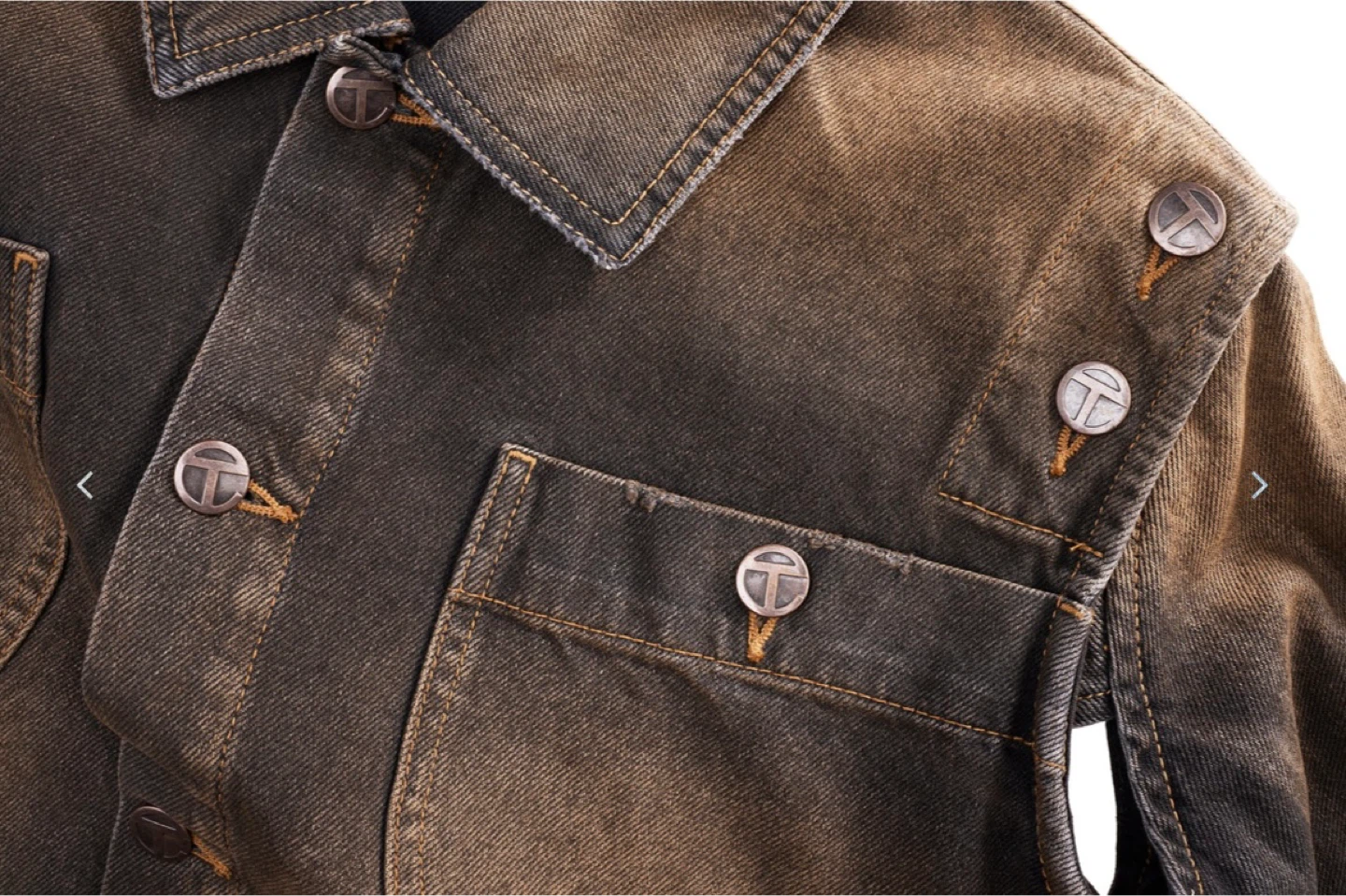 Telfar Dirty Detachable Jean Jacket - photo 3