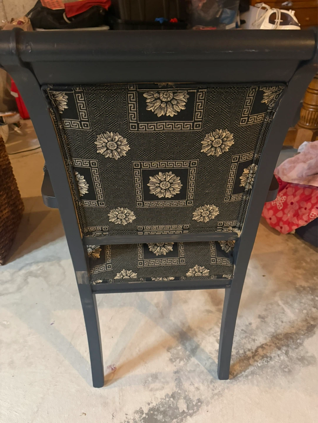 Armchair with Upholstered Seat and Back - photo 2