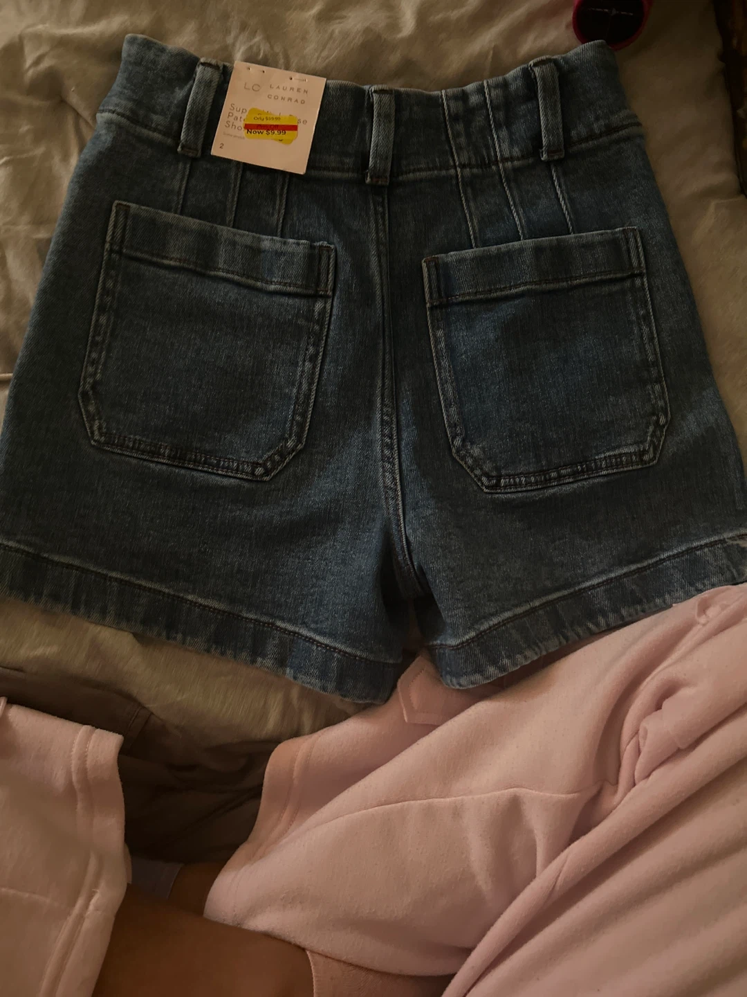 LC Lauren Conrad Denim Shorts Size 2 - photo 2