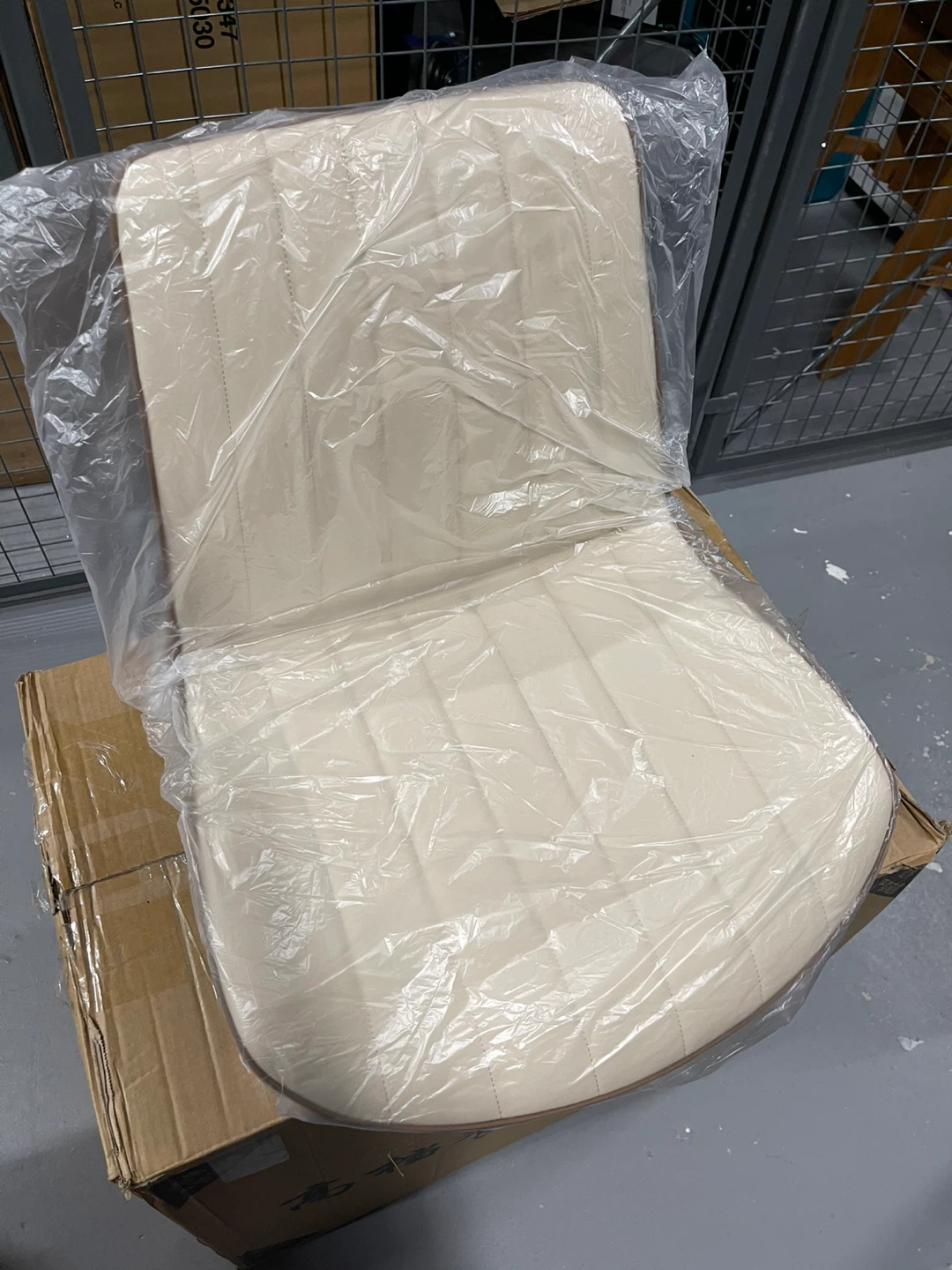 Kidol & Shellder Set of 2 Khaki Upholstered Dining Chairs - photo 3