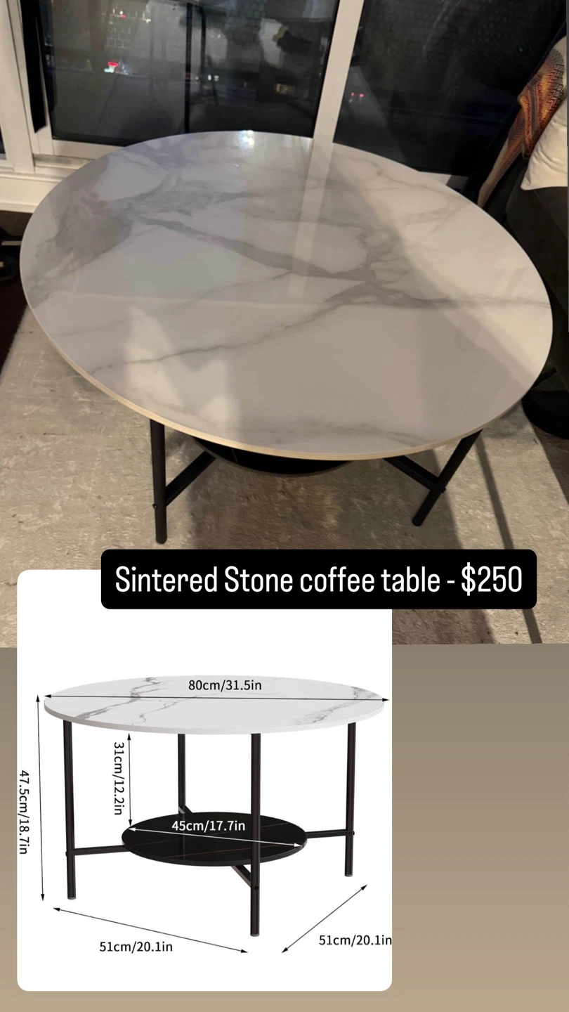 Sintered Stone Coffee Table