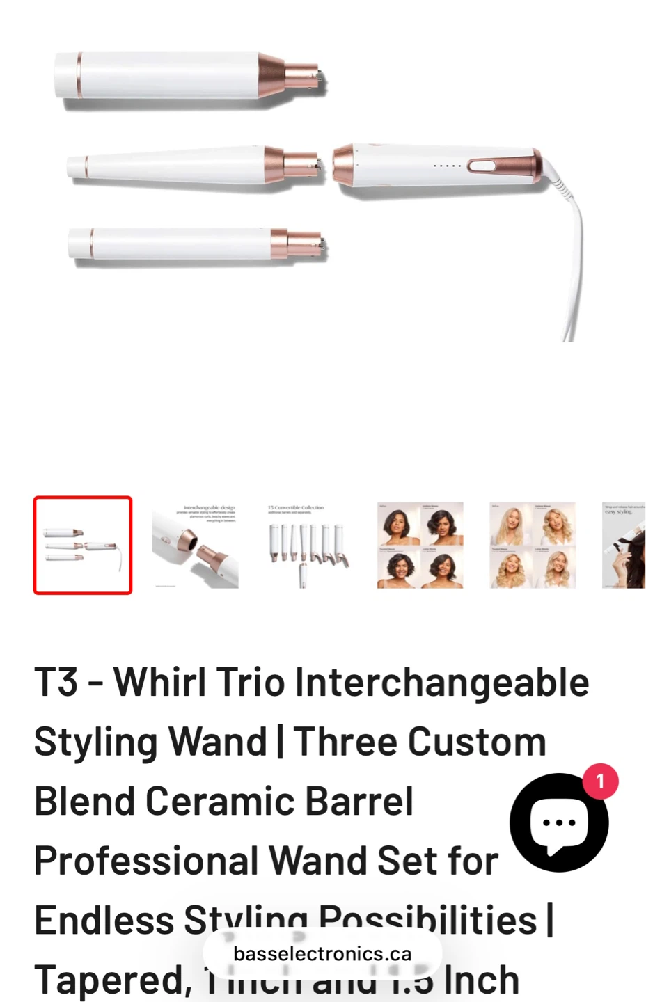 Whirl Trio Curler t3