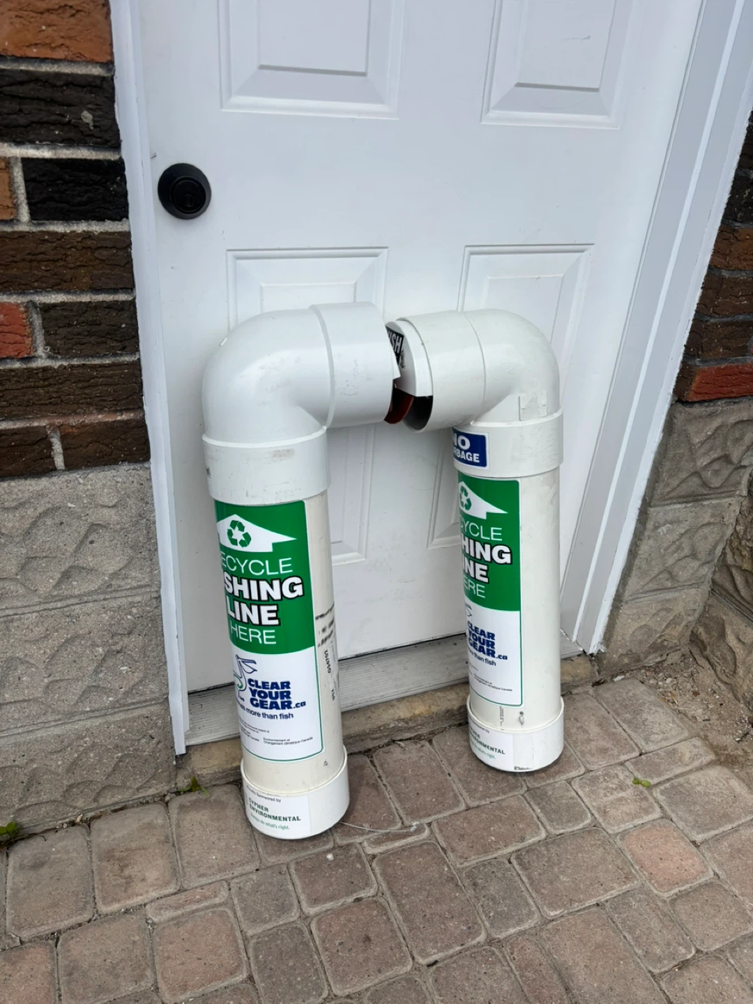 fishing line collection tubes - photo 3