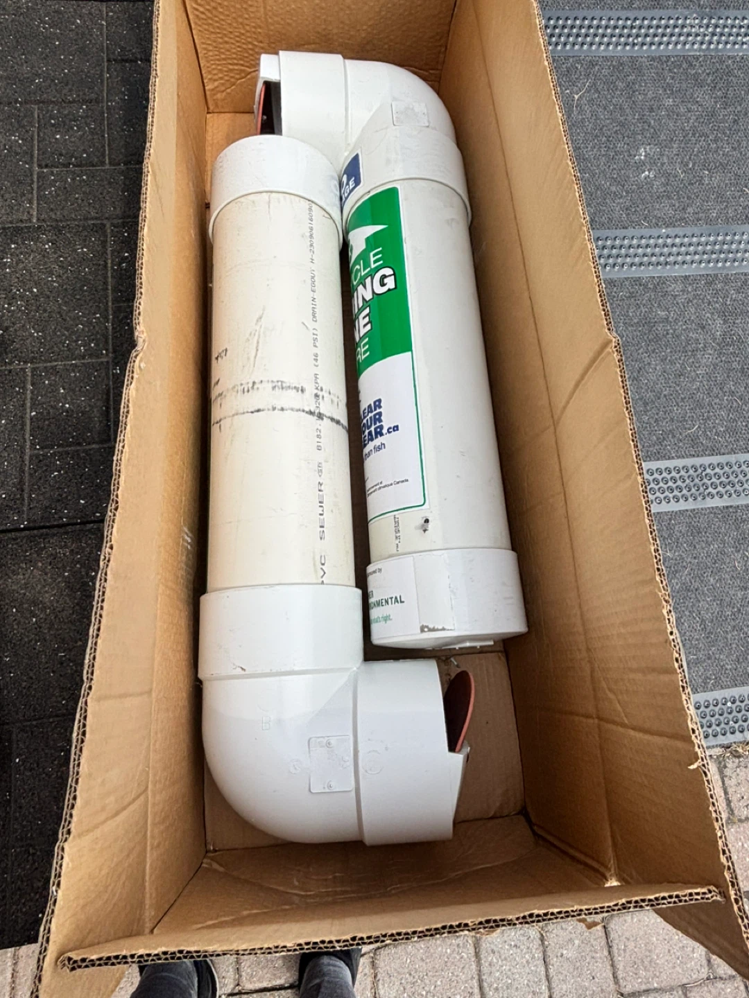 fishing line collection tubes - photo 4