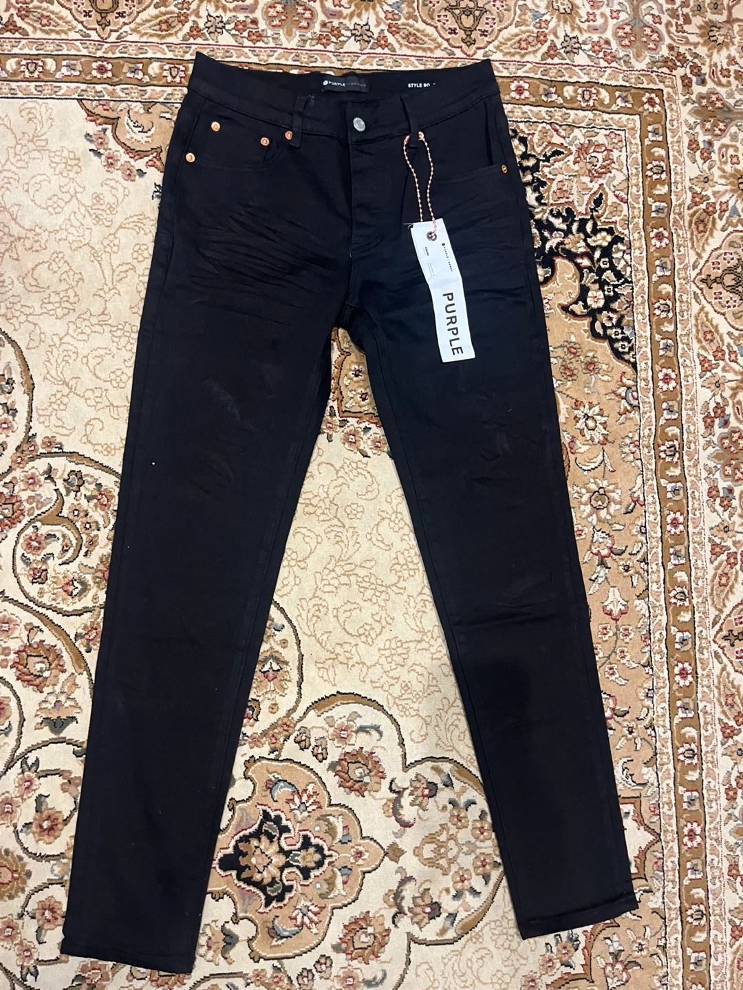 Purple Brand Black Denim Jeans