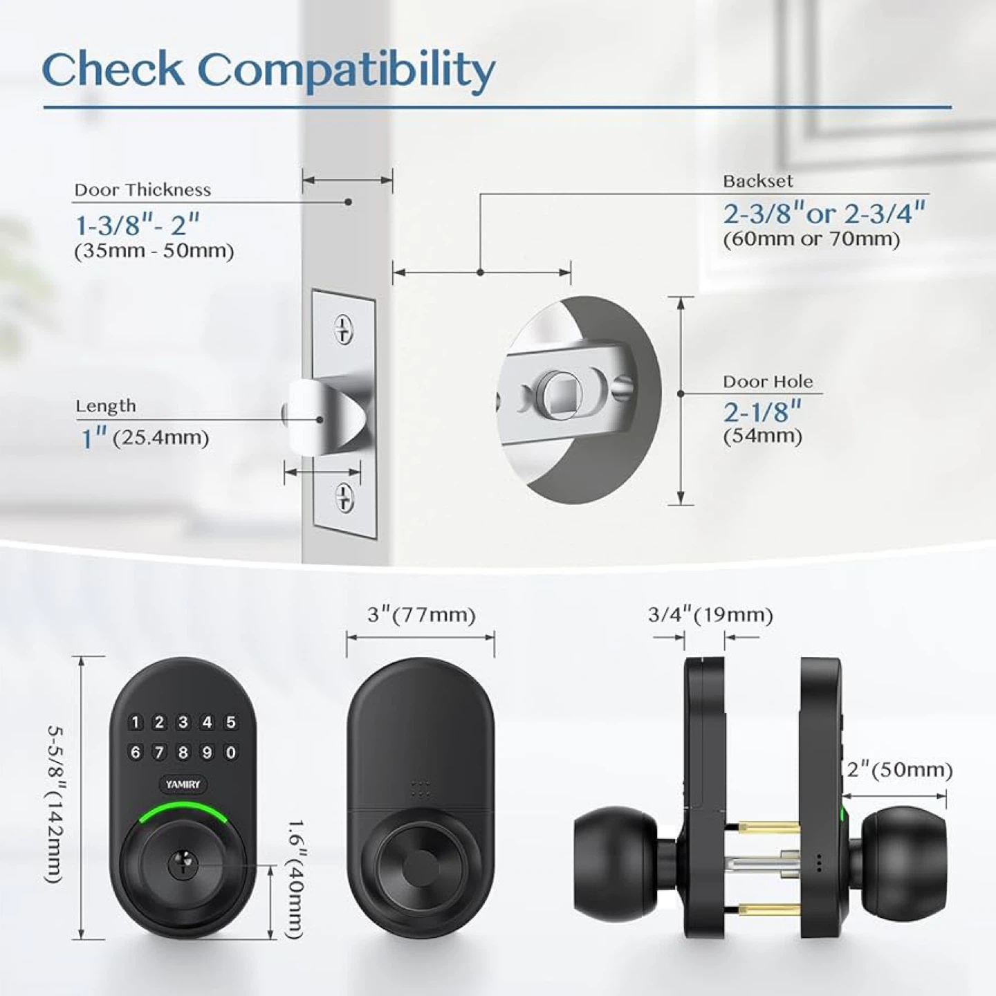 YAMIRY Smart Lever Lock YR04 - photo 2