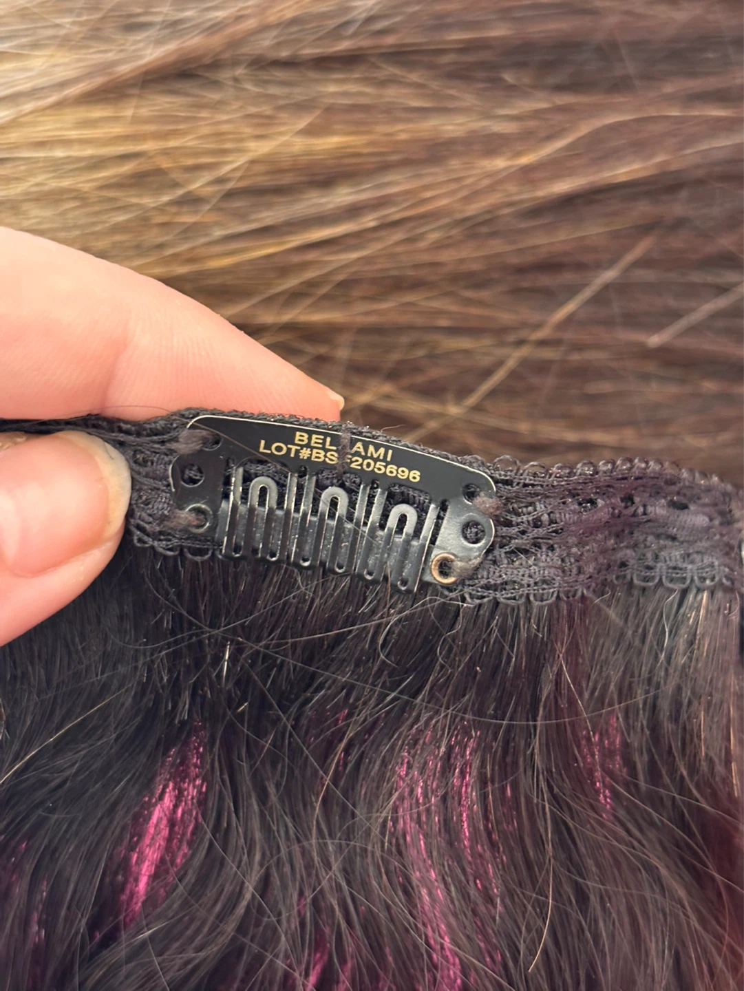 Bellami Ombre 160g 20" Platinum Clip-In Hair Extensions - photo 5
