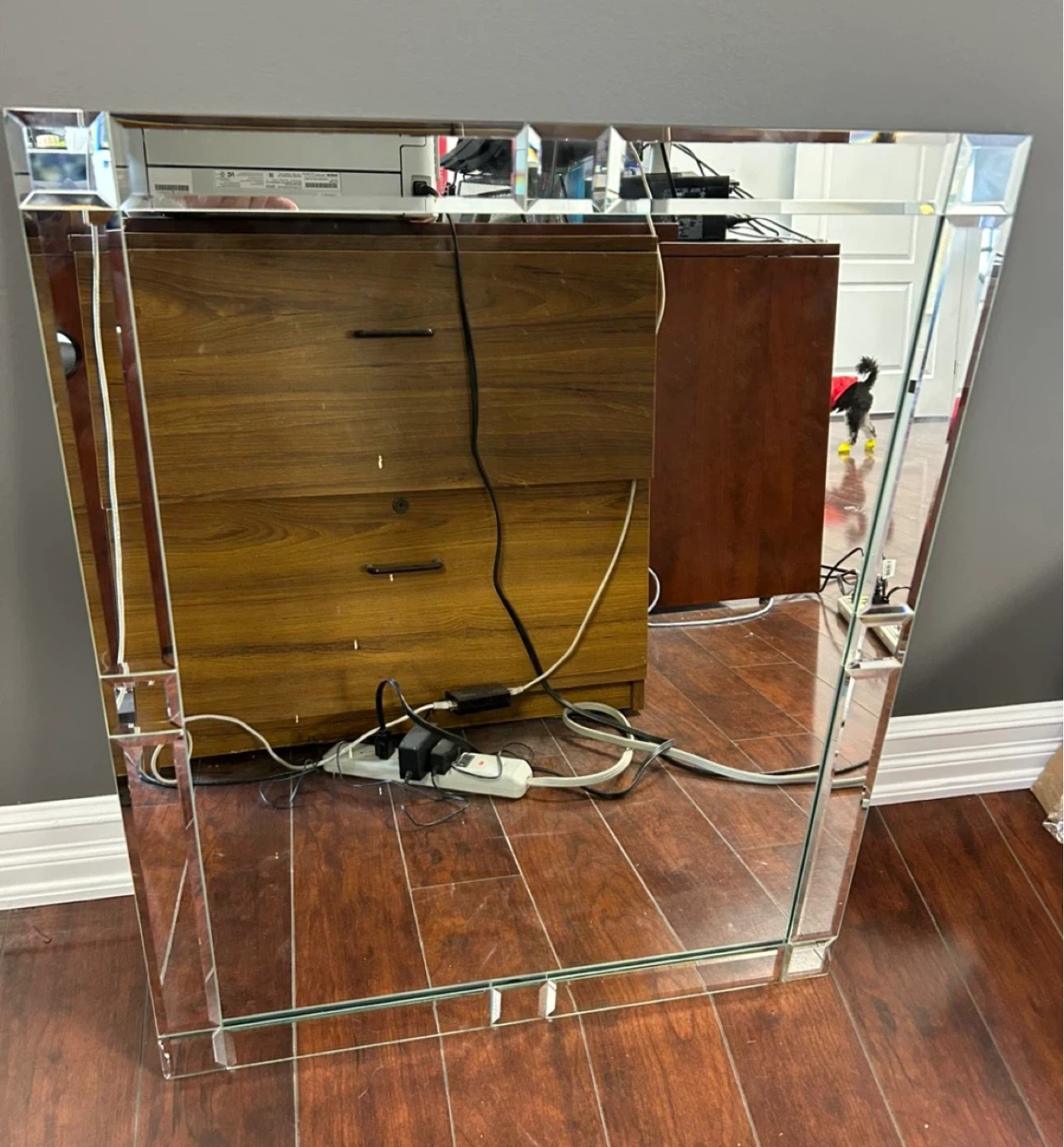 Bevelled Mirrored Accent Mirror