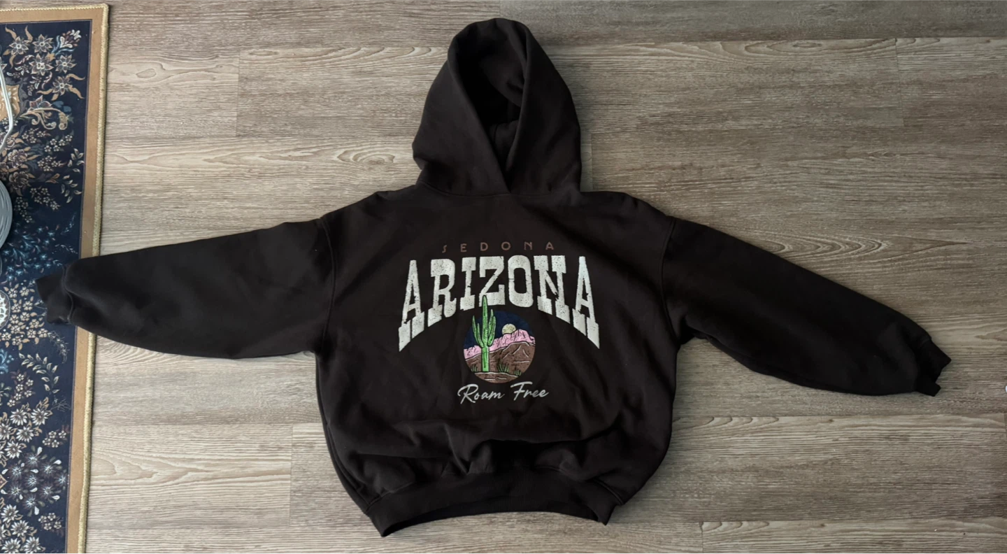 Brown Sedona Arizona Hoodie