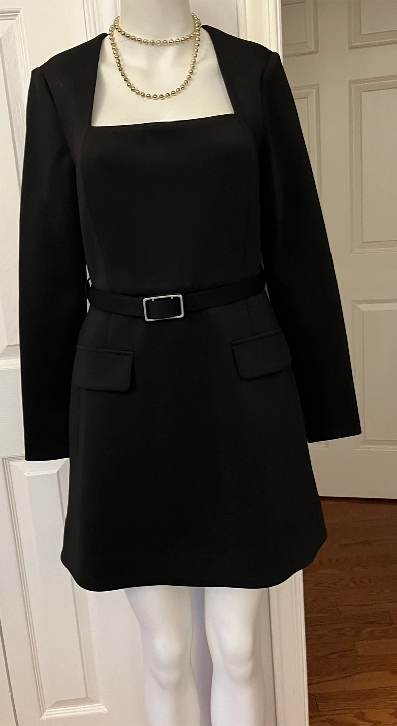 BCBG Black Dress Size 10 - photo 5
