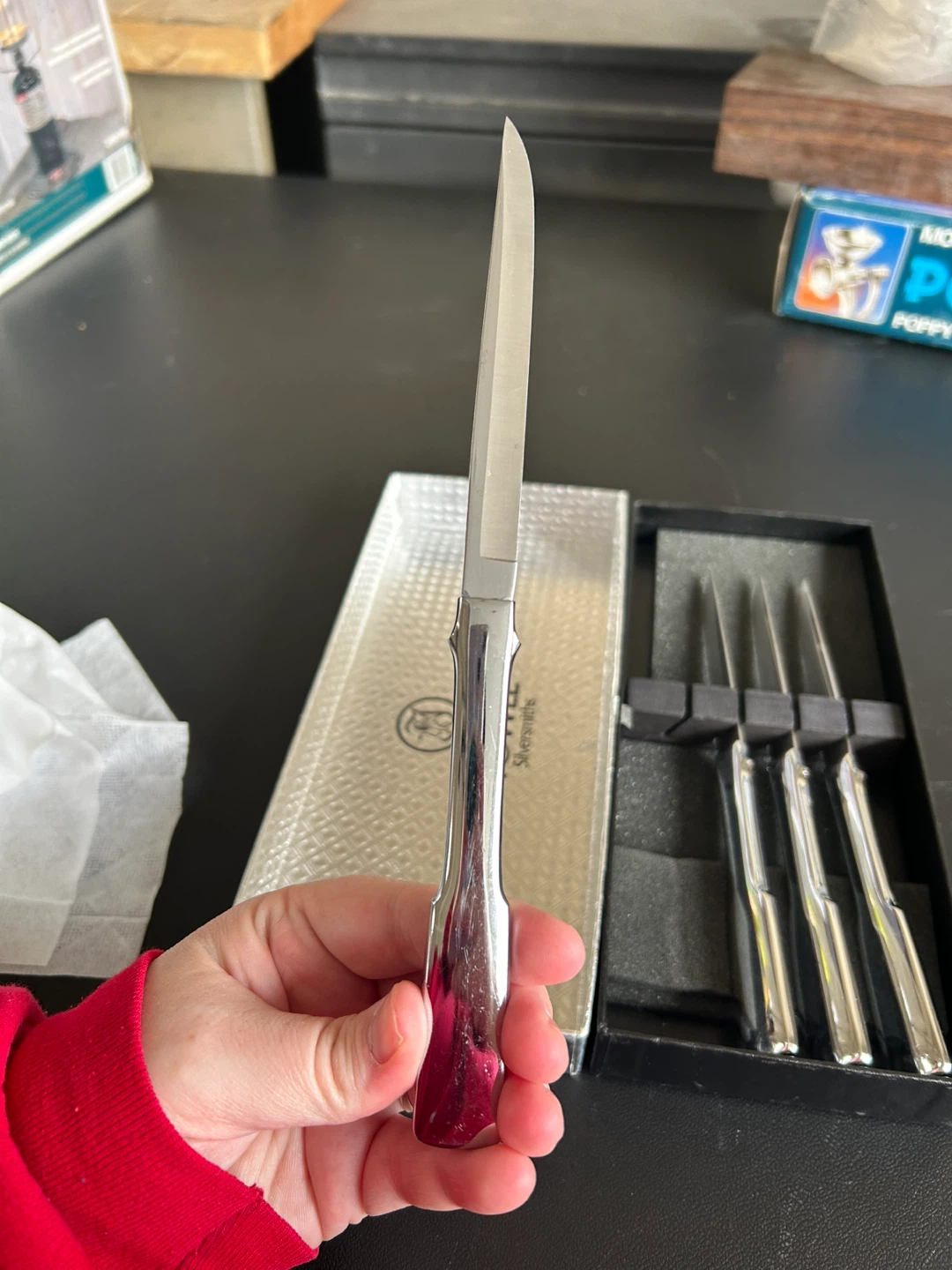 Towle Silversmiths Steak Knives Set of 4 - photo 2