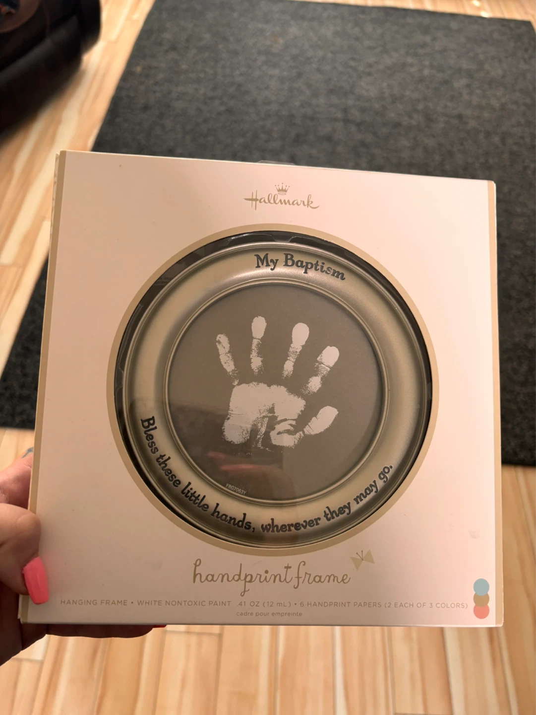 Hallmark My Baptism Handprint Frame