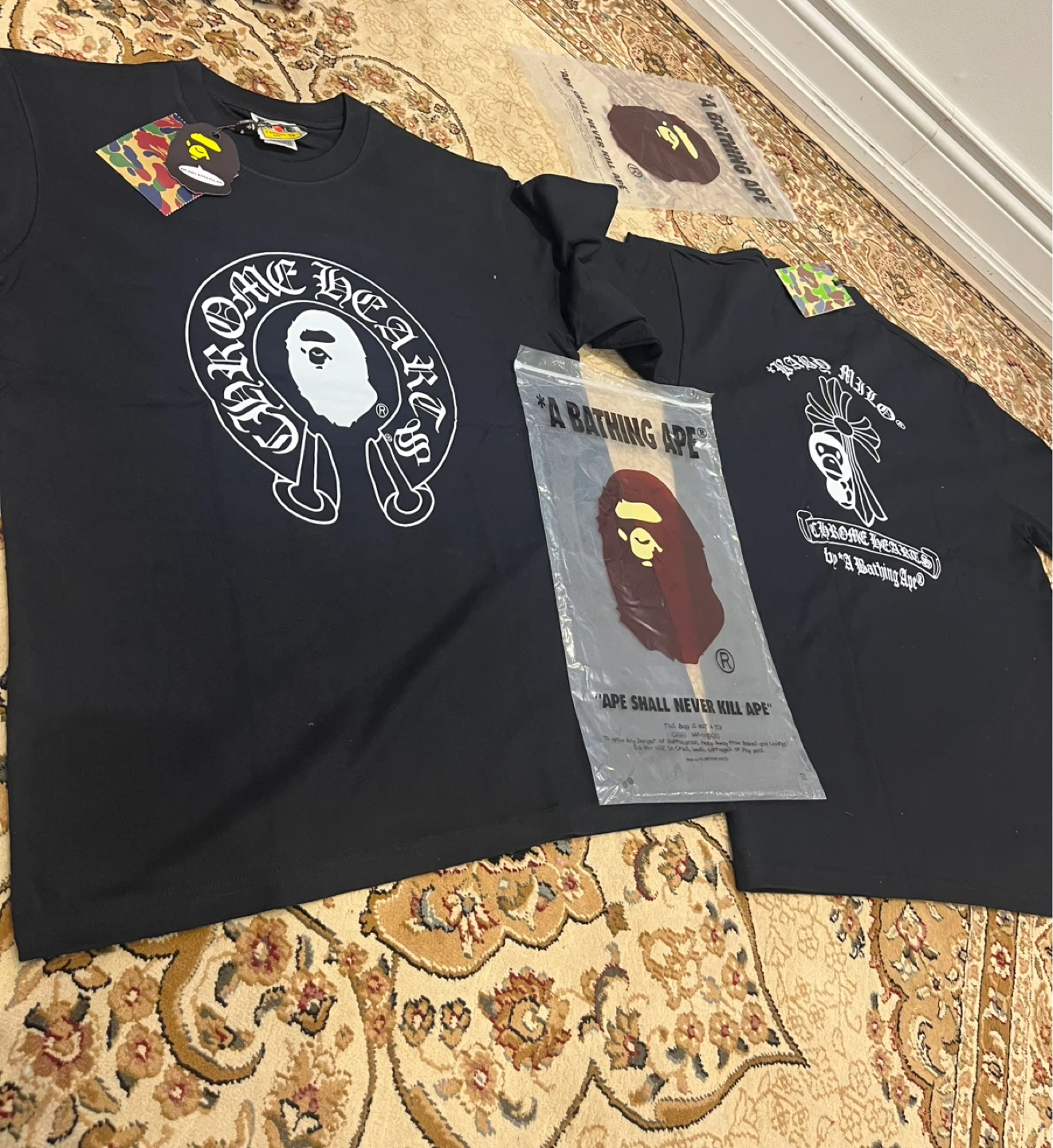 Chrome Hearts x A Bathing Ape T-Shirts
