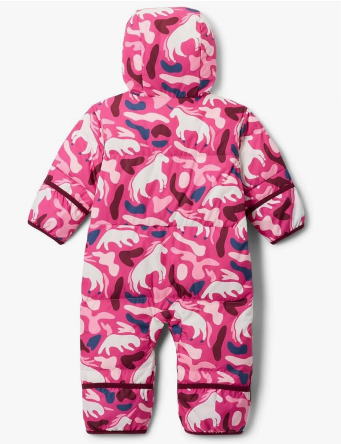 Columbia Toddler Snowsuit Bunting Pink Horse Camo Size 2T - photo 2