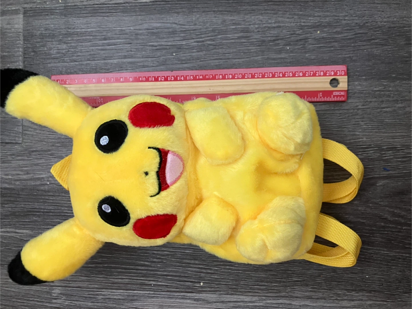 Pikachu Plush Backpack