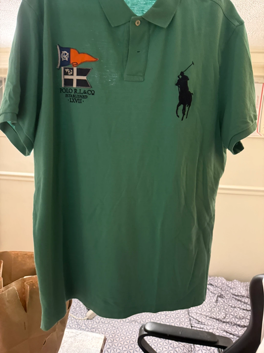 Polo Ralph Lauren Color Block Polo Shirt - XXL