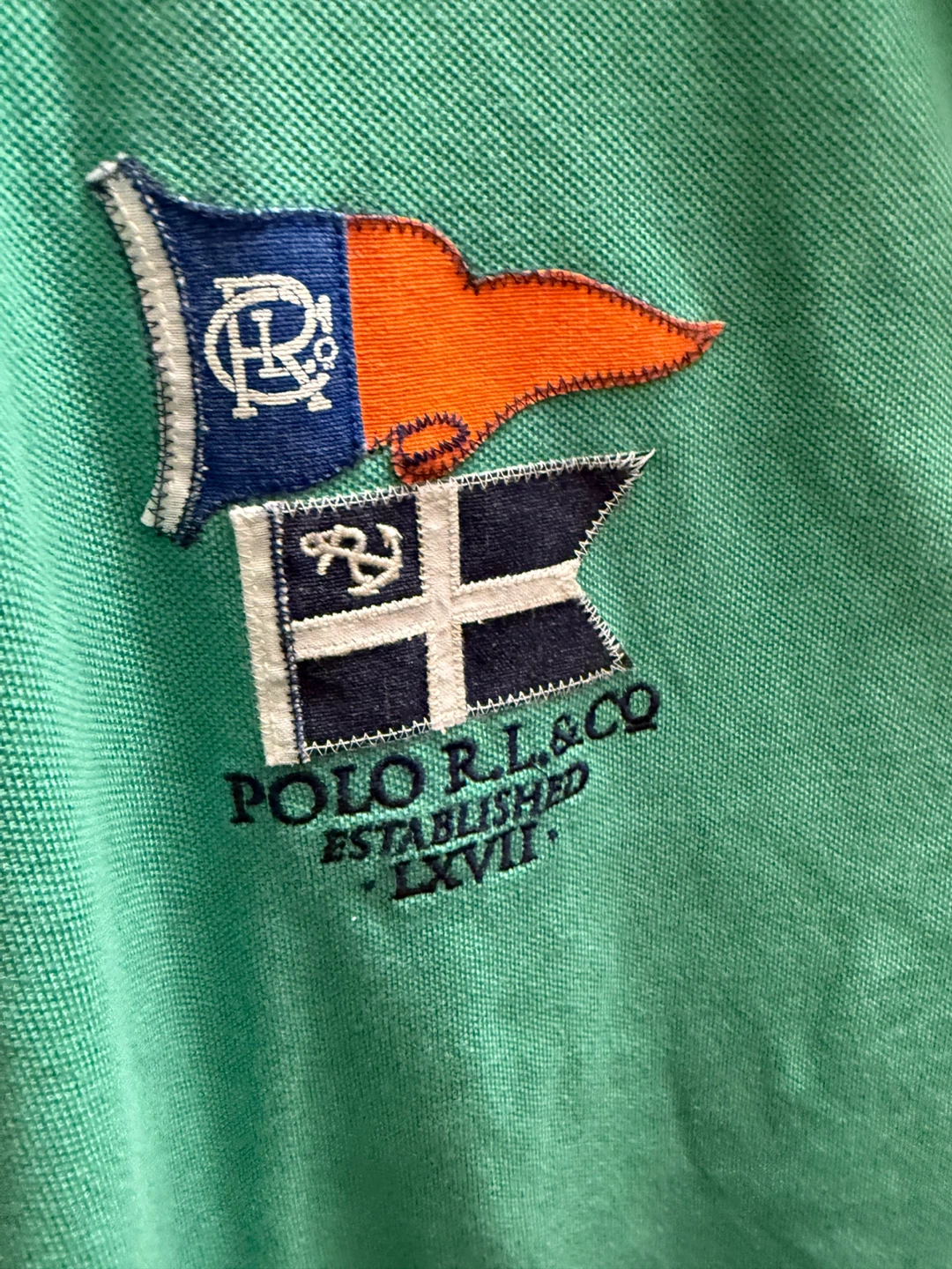 Polo Ralph Lauren Color Block Polo Shirt - XXL - photo 5