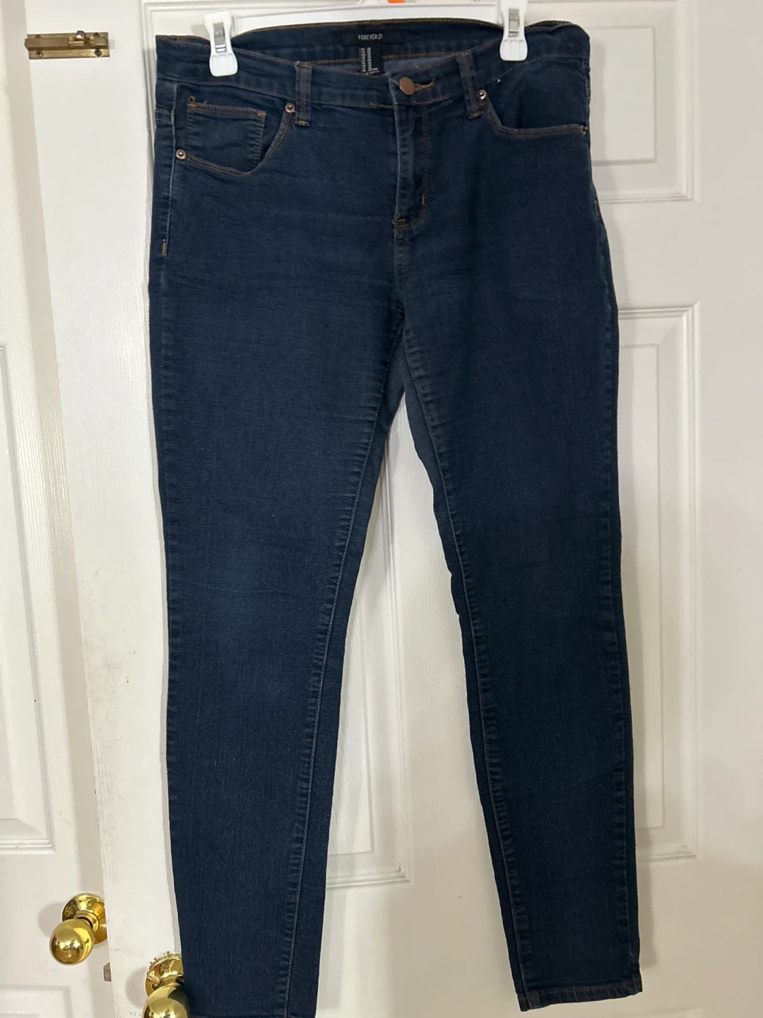 Forever 21 Women's Dark Wash Denim Jeans Size 10