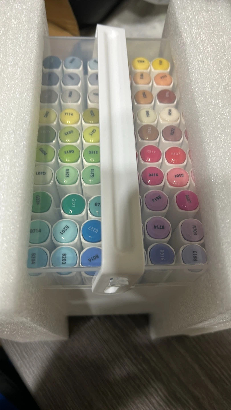 Brand New-Ohuhu 80 Colors Dual-Tip Art Markers