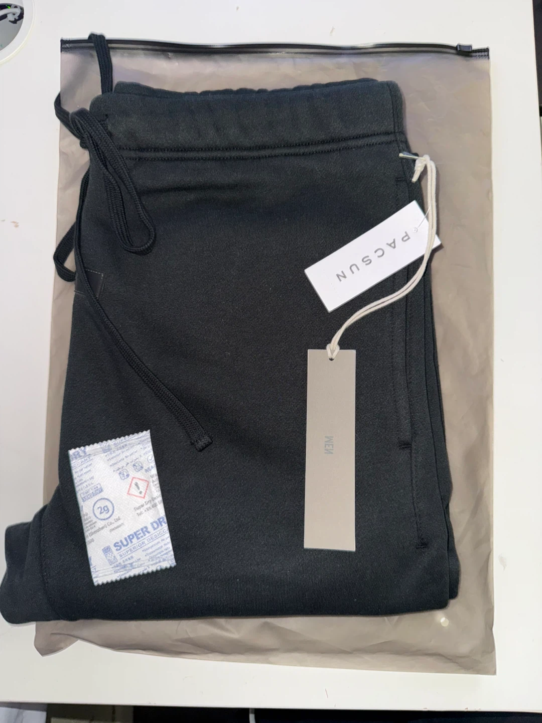 Pacsun Essentials Sweatpants Black Size Medium
