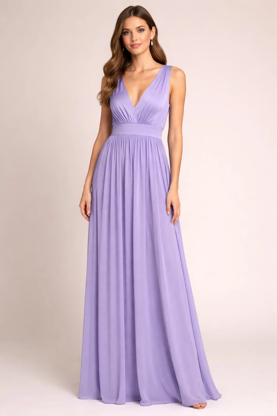 VERA WANG LILAC EVENING DRESS size 4