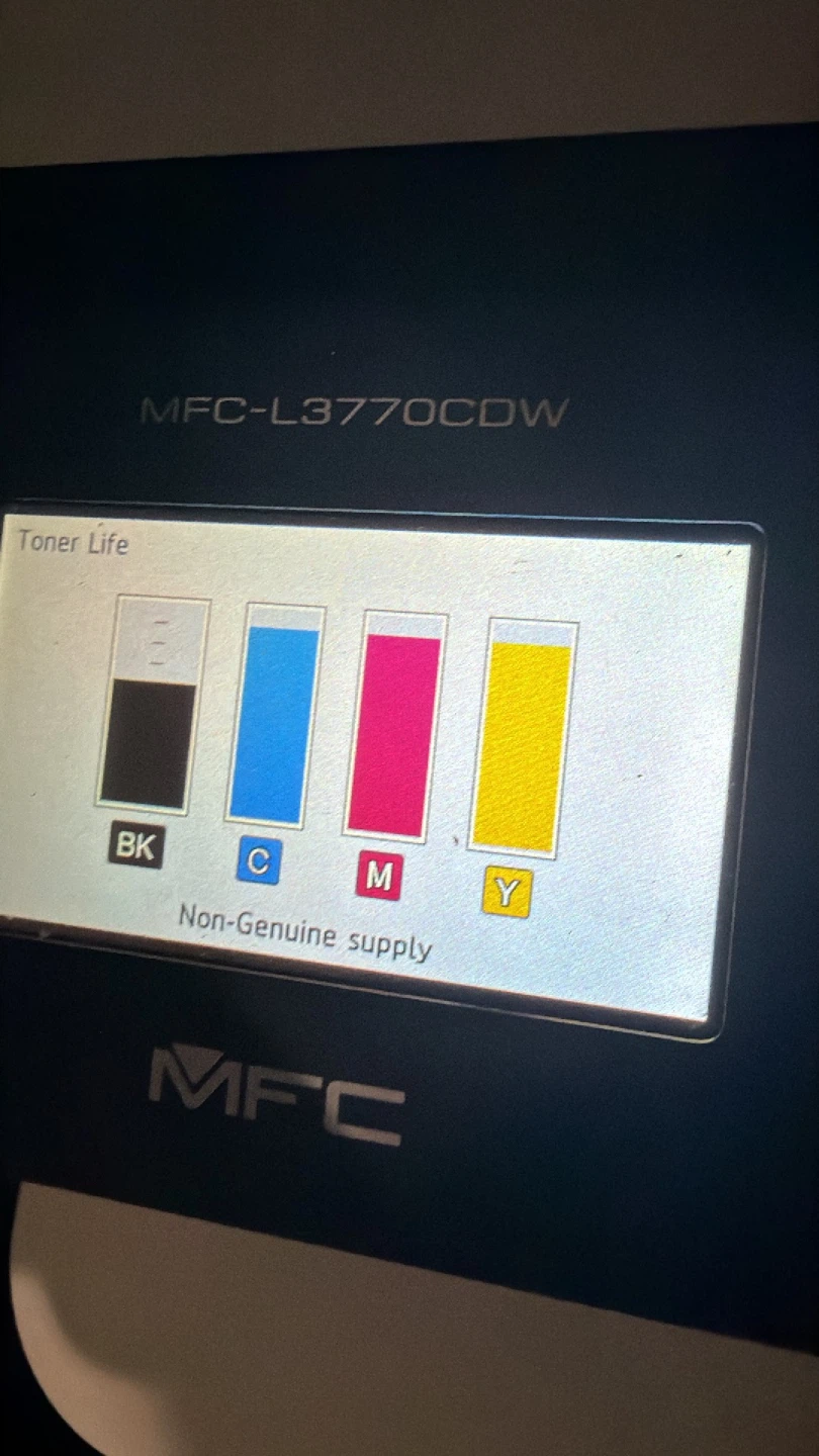Brother MFC-L3770CDW Color Laser Printer – Like New - photo 5